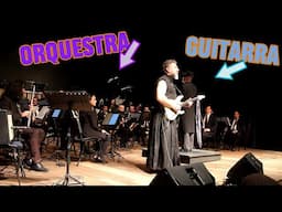 Toquei a NONA de BEETHOVEN na GUITARRA com uma ORQUESTRA DE VERDADE!