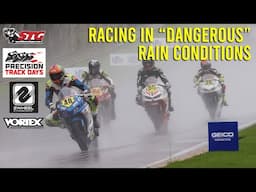 Racing In "Dangerous" Rain Conditions with MotoAmerica