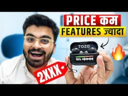 TOZO NC3 Hybrid Active Noise Cancelling Wireless Earbuds - Best Budget Noise Cancelling Earbuds