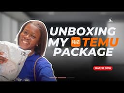 I'm SHOCKED by What's Inside My Temu Package😲 #temu #temuhaul #unboxingvideo #shoppingonline