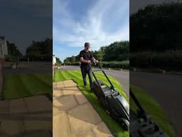 If you’re not cutting in sliders, you’re not cutting your lawn right! #lawncare