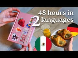 2 days in the life of a POLYGLOT speaking *only* Spanish & German