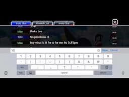 This chat check in Bleach Brave Souls is beyond crazy