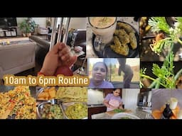 Morning to Evening routine| Gluten-free Muthiya| Quick fried rice, easy salad, Healthy Summer drink
