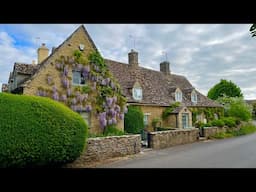 England’s Most Well-Kept COTSWOLD Village in Full Spring Bloom