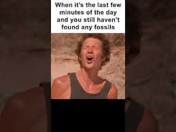 When You Can't Find Any Fossils :(