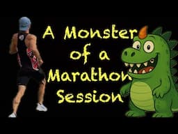 A MONSTER OF A MARATHON SESSION // Sub 2:30 marathon aged 51 // Training week 7
