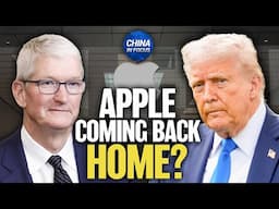 President Trump Urges Tim Cook to Stop Producing iPhones in India
