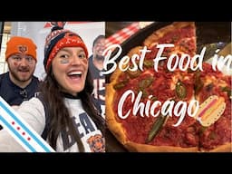 Best Food in Downtown Chicago | Best Chicago Pizza, Chicago Dog, and Italian Beef | Deep Dish Pizza