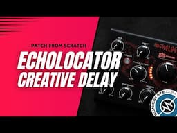 Ericasynths Echolocator - Performance Delay and Reverb - Patch From Scratch