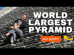 Exploring the ruins of the largest pyramid in the world
