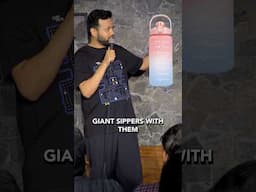 GIANT SIPPERS #standupcomedy #sapanverma