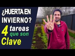 Esto es esencial para mantener tu huerta en invierno 🌱❄️