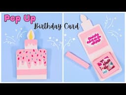 Pop Up Birthday Card Tutorial | Surprise Cake Card