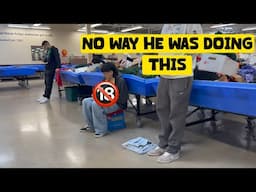 WE CAUGHT HIM AT THE GOODWILL BINS!!