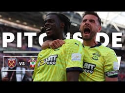 PITCHSIDE UNSEEN: West Ham United vs Southampton | Premier League