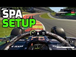 F1 25 Spa Online Track Guide + Setup w/ ERS (1:41.469)