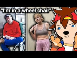 Karen Falsely Accuses Man of KICKING Down Her Door... | Kenji Reacts