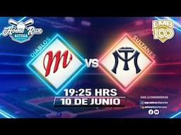 EN VIVO: Diablos Rojos del México vs Sultanes de Monterrey| Home Run Azteca | LMB 2025