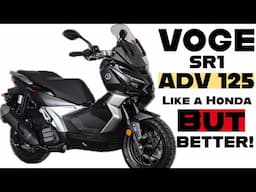 Voge SR ADV125 Scooter. Better and cheaper than a Honda!