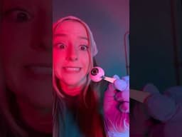 getting something out of your eye GOES WRONG 😳 #asmr #asmrvideo