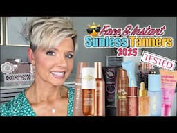 BEST Instant Tanner!! + Face Self Tanners & Tan Enhancers | 2025