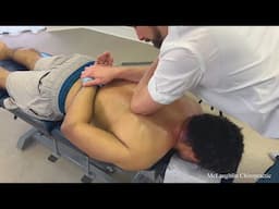 Man CAN'T BELIEVE IT 😳 HUGE Relief After CHIRO CRACKS & Elbows His Back! The TREATMENT Is CRAZY