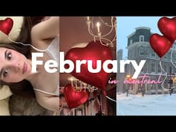 February in Montréal | being social + books + living alone