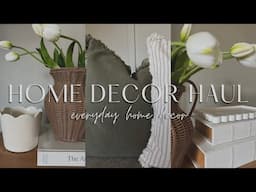 NEW 2025 Curated Home Decor Haul + Easy Styling Ideas