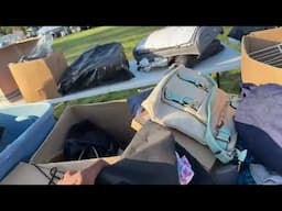 A full day at the flea market