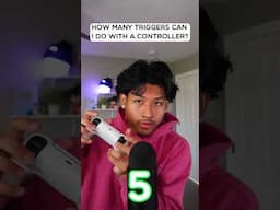 How Many Triggers Can I Do With A Controller? 🎮 #asmr #asmrsounds #asmrjayjay #asmrtriggers