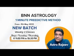 #Bhrigu Nandi Nadi Live Class Intro open session