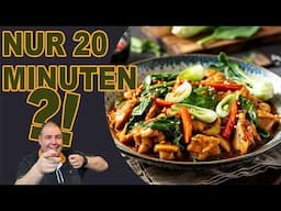 Hähnchen Kung Pao mit frischem Gemüse in 20 Minuten!