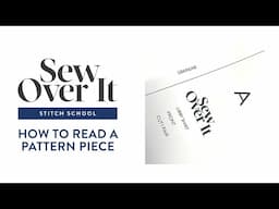 How to read a pattern piece