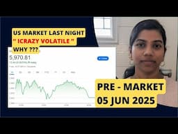 US Market :- Very Volatile | Nifty & Bank Nifty Pre-Market Report | 05 June 2025" Range & Prediction