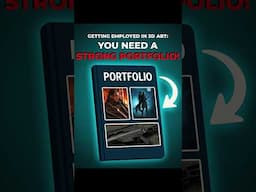 Why You’re Not Getting Hired as a 3D Artist #3dart #gameart #blender