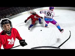 College Kids Challenge Us!? | GoPro Hockey