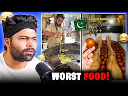 Worst India V/S Pak Street Food 🤮 | DhiruMonchik