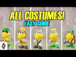 EASY GUIDE: How to unlock ALL Koopa Troopa-s Costumes in Mario Kart World