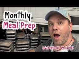 1 Month of Breakfasts for UNDER $40! 🥞 Budget Meal Prep Ideas You’ll Love!