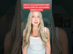 i’m just sixteen with the highest honors #shorts #summeronshorts #graduation #viral