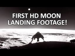 First Ever HD Moon Landing Footage | You Have to See This!