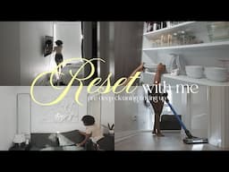 Let’s Reset: Quick tidy-up to kick off the week!