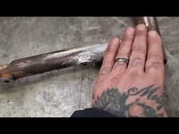 Norton Swingarm Mods quick recap of my last vid Handmade Custom Bike Building #Sportster #Norton