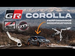 GR Corolla Mods! | Full Turbo Back Exhaust - OTL Performance - AWE Tuning