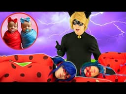 TWIN Super SISTERS! Birth to Death