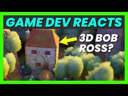 Bob Ross in 3D? - Game Developer Reacts to Tiny Glade