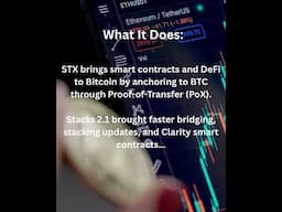 What is STX?🟠 Big ATH Potential🟠 Financial Literacy TV