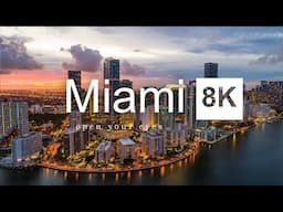 Miami in 8K ULTRA-HD HDR | The Magic City of USA (60fps)