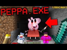 Do NOT play with PEPPA PIG.EXE in Minecraft (JUMPSCARE!!)